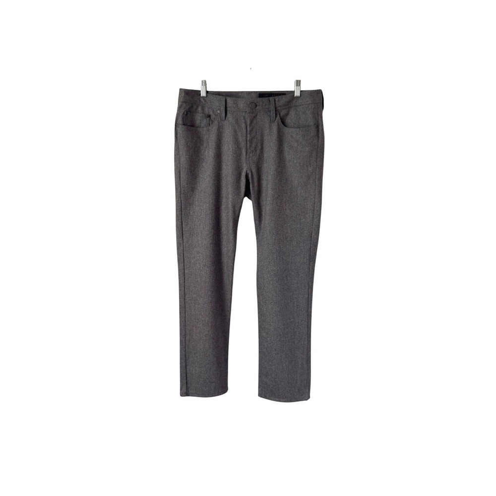 J. Hilburn Men's Cashmere Wool Blend Pants Straight Leg Chino 5 Pocket 38/31